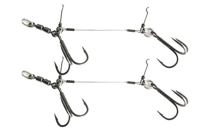 Pikecraft Double-Swivel Stinger Rig L 1/0